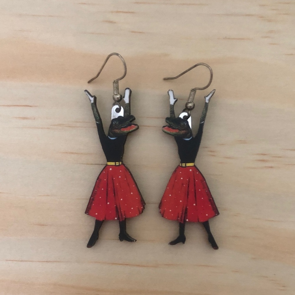 Alligator Lady Earrings